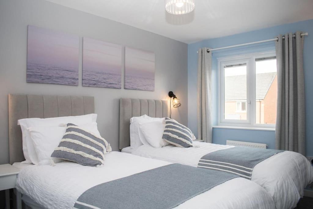 Comfy Modern 3Br Semi Detached 400Mb Wifi Free Double Parking Newcastle upon Tyne Exterior foto